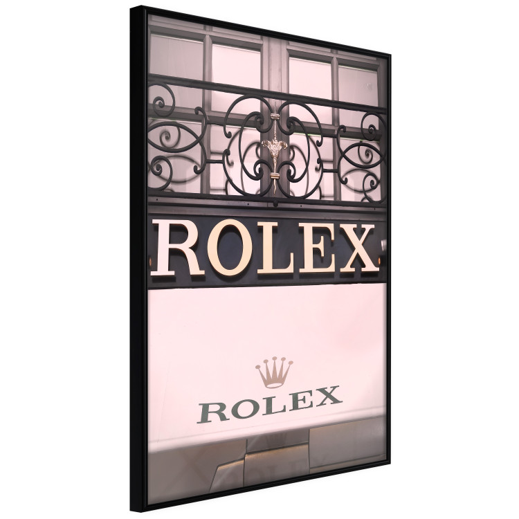 Wall Poster Rolex - company name with watches on building architecture with ornaments 125791 additionalImage 12