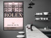 Wall Poster Rolex - company name with watches on building architecture with ornaments 125791 additionalThumb 3