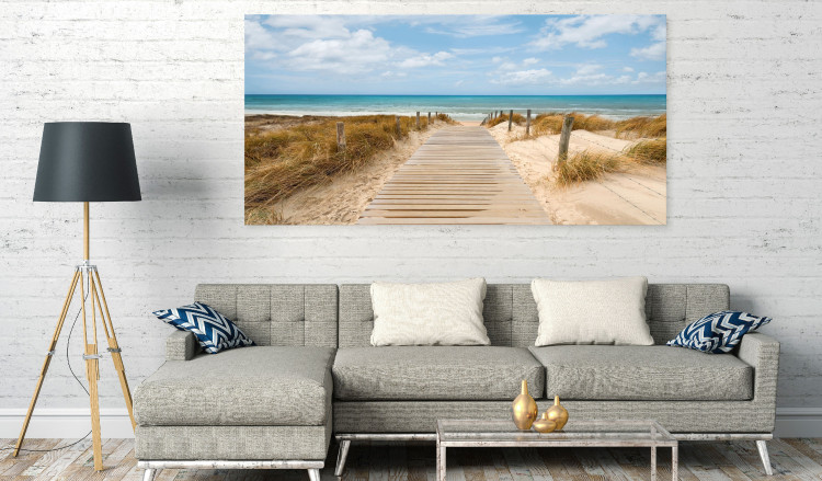 Large canvas print Windy Beach II [Large Format] 128691 additionalImage 6