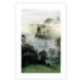 Wall Poster Morning Chill - landscape of trees surrounded by dense fog against the sky 130291 additionalThumb 14