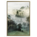 Wall Poster Morning Chill - landscape of trees surrounded by dense fog against the sky 130291 additionalThumb 18