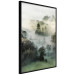 Wall Poster Morning Chill - landscape of trees surrounded by dense fog against the sky 130291 additionalThumb 4