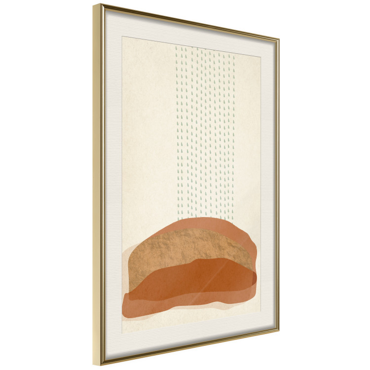Wall Poster Seaside Vibes - abstract composition of orange figures 131791 additionalImage 3