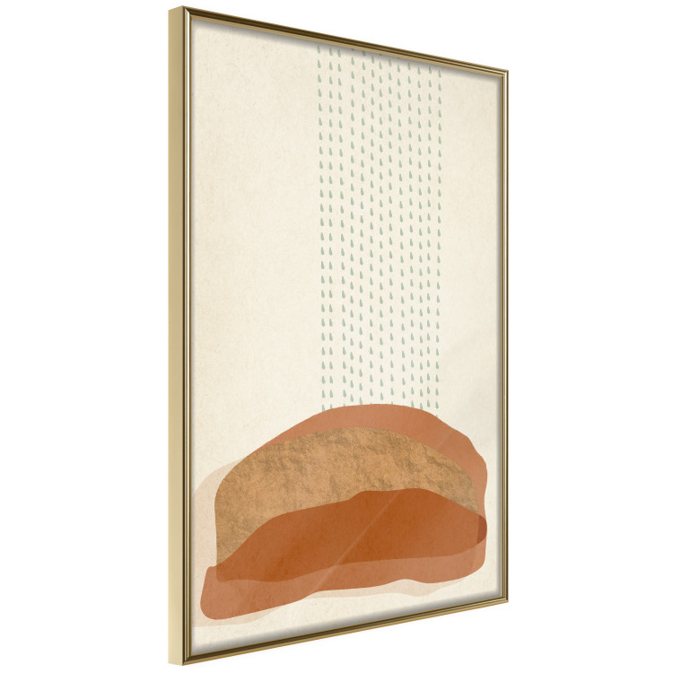 Wall Poster Seaside Vibes - abstract composition of orange figures 131791 additionalImage 14