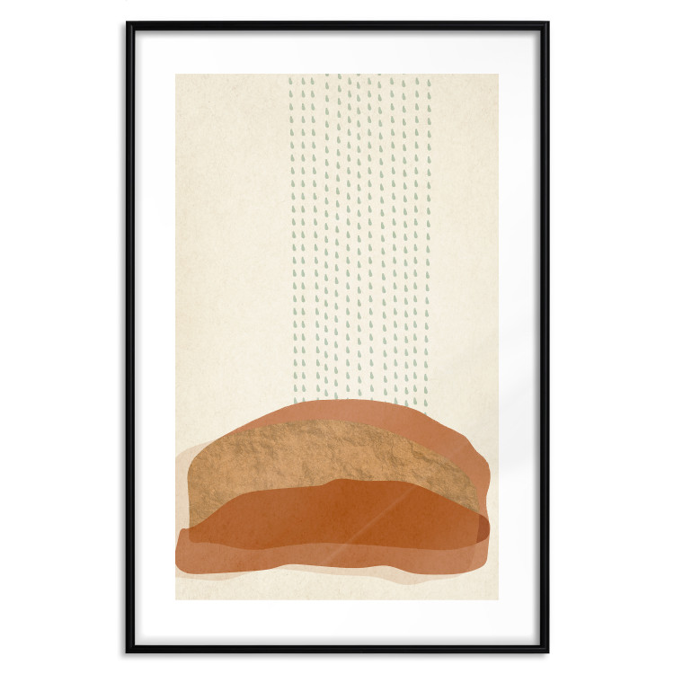Wall Poster Seaside Vibes - abstract composition of orange figures 131791 additionalImage 15