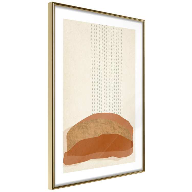 Wall Poster Seaside Vibes - abstract composition of orange figures 131791 additionalImage 9