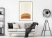 Wall Poster Seaside Vibes - abstract composition of orange figures 131791 additionalThumb 13