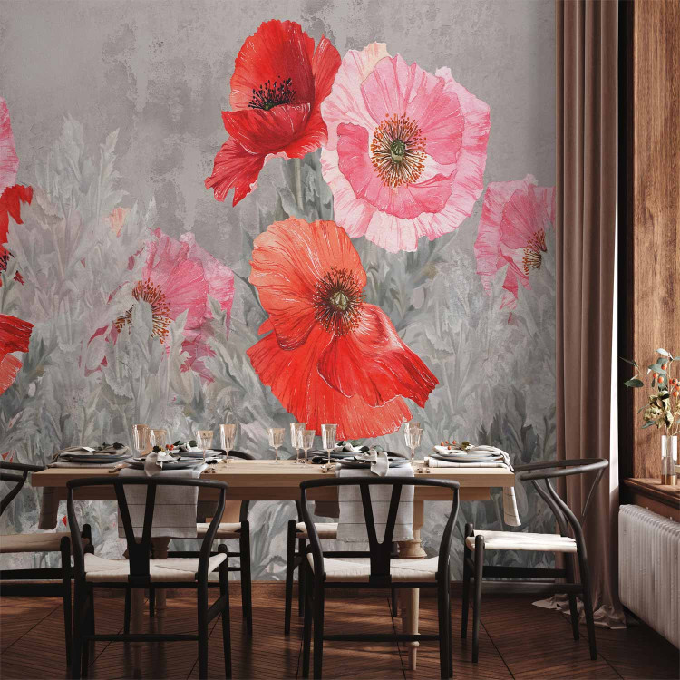 Wall Mural Gray Meadow 132191 additionalImage 6