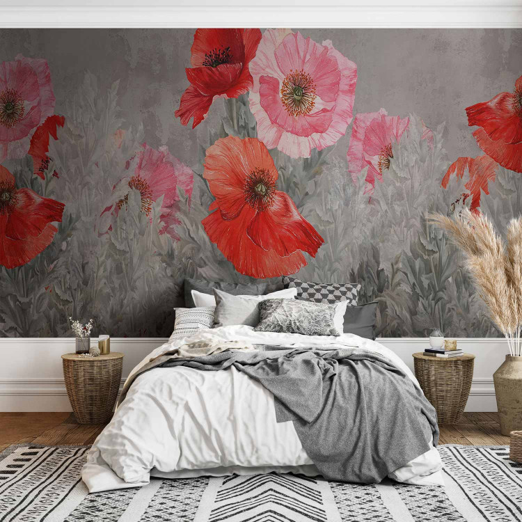 Wall Mural Gray Meadow 132191 additionalImage 2