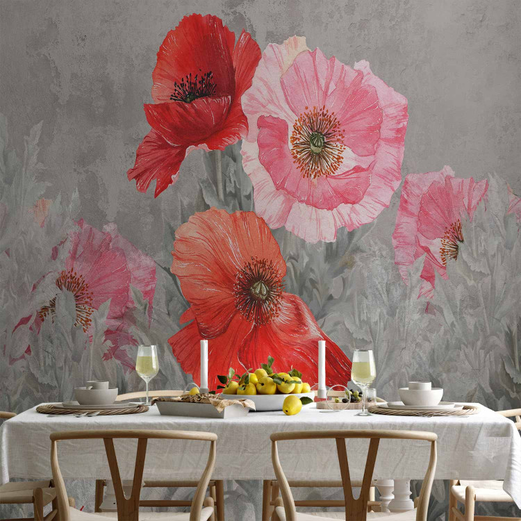 Wall Mural Gray Meadow 132191 additionalImage 4