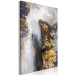 Canvas Print Golden Fleece (1-piece) Vertical - modern abstract texture 135691 additionalThumb 2