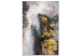 Canvas Print Golden Fleece (1-piece) Vertical - modern abstract texture 135691