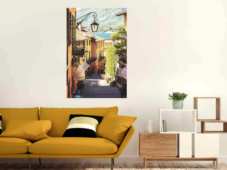Poster Sunny Waterfront - warm landscape of Italian architecture 135891 additionalImage 10
