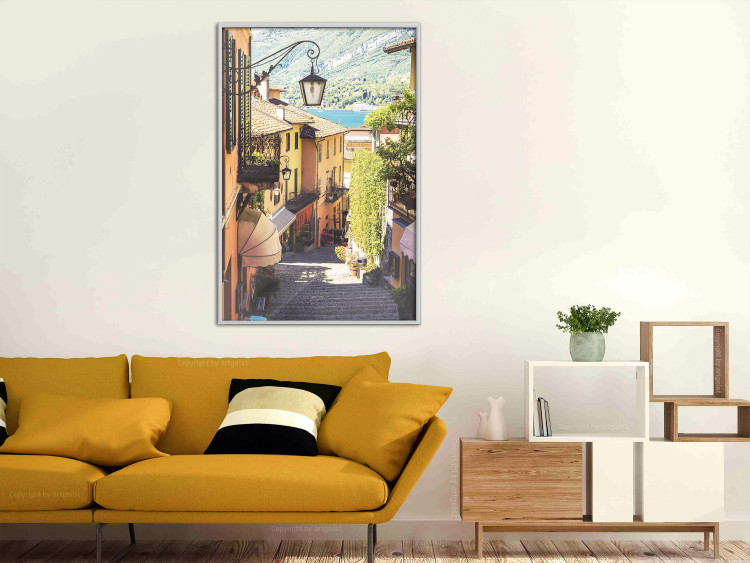Poster Sunny Waterfront - warm landscape of Italian architecture 135891 additionalImage 19