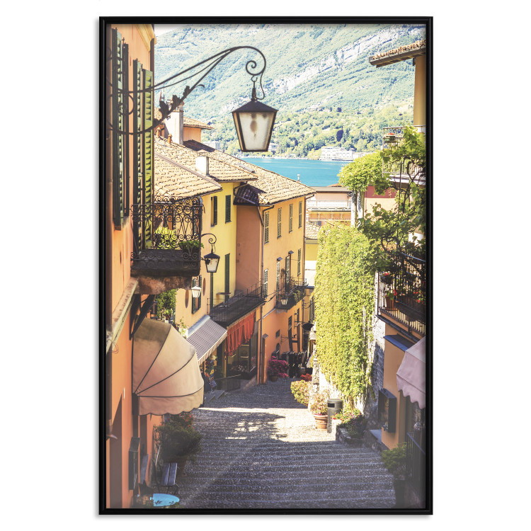 Poster Sunny Waterfront - warm landscape of Italian architecture 135891 additionalImage 11
