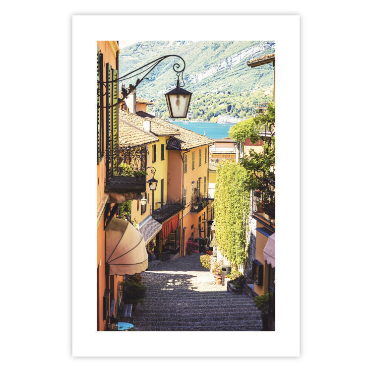 Poster Sunny Waterfront - warm landscape of Italian architecture 135891 additionalImage 14