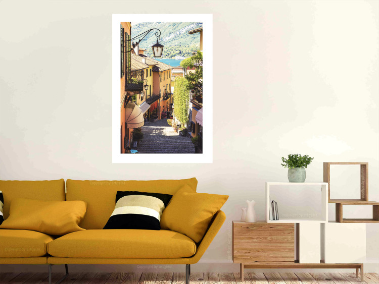 Poster Sunny Waterfront - warm landscape of Italian architecture 135891 additionalImage 9