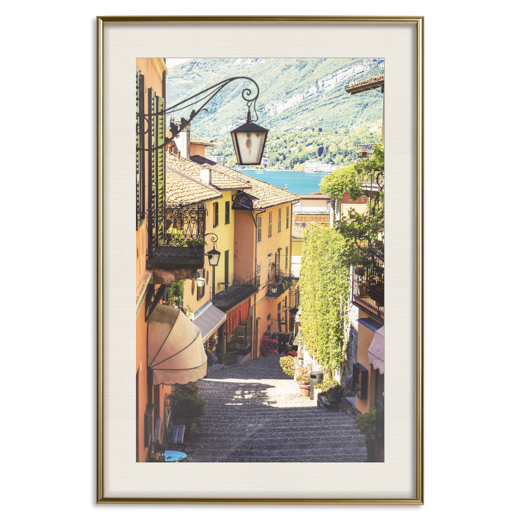 Poster Sunny Waterfront - warm landscape of Italian architecture 135891 additionalImage 18