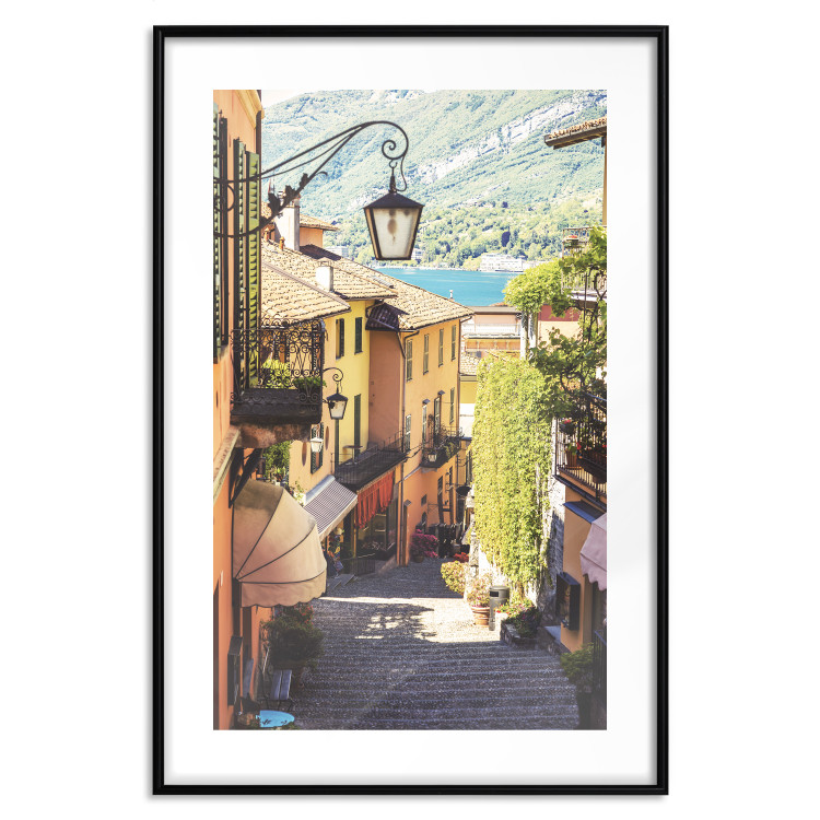Poster Sunny Waterfront - warm landscape of Italian architecture 135891 additionalImage 15