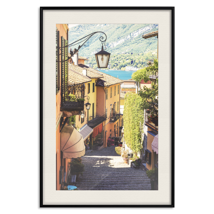 Poster Sunny Waterfront - warm landscape of Italian architecture 135891 additionalImage 17