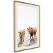 Wall Poster Mother and Calf - domestic animals against a rural landscape 137691 additionalThumb 19