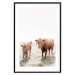 Wall Poster Mother and Calf - domestic animals against a rural landscape 137691 additionalThumb 5
