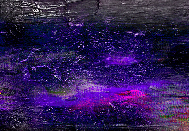 Canvas Element of Happiness (1-piece) Narrow - abstraction with a hint of purple 138791 additionalImage 5
