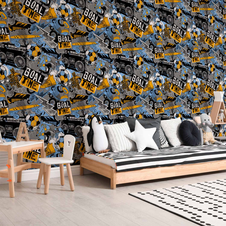 Wallpaper Football - Youth Sports Theme for a Boy’s Room 146291 additionalImage 5