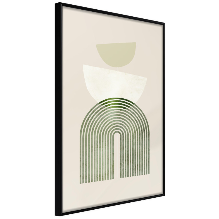 Wall Poster Abstraction - Rounded Forms in Bright Colors on a Beige Background 149891 additionalImage 5