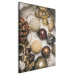 Canvas Art Print Christmas Ornaments - Box With Glass Baubles and Decorations 151691 additionalThumb 2