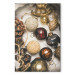 Canvas Art Print Christmas Ornaments - Box With Glass Baubles and Decorations 151691 additionalThumb 7