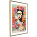 Poster Collage With Frida - Colorful Composition With Portrait and Flowers in the Background 152191 additionalThumb 12