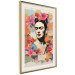 Poster Collage With Frida - Colorful Composition With Portrait and Flowers in the Background 152191 additionalThumb 13