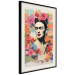Poster Collage With Frida - Colorful Composition With Portrait and Flowers in the Background 152191 additionalThumb 8