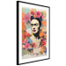 Poster Collage With Frida - Colorful Composition With Portrait and Flowers in the Background 152191 additionalThumb 7