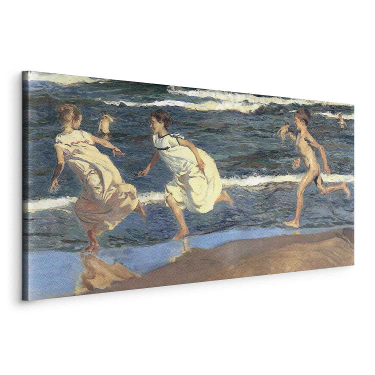 Reproduction Painting Running along the Beach 152291 additionalImage 2