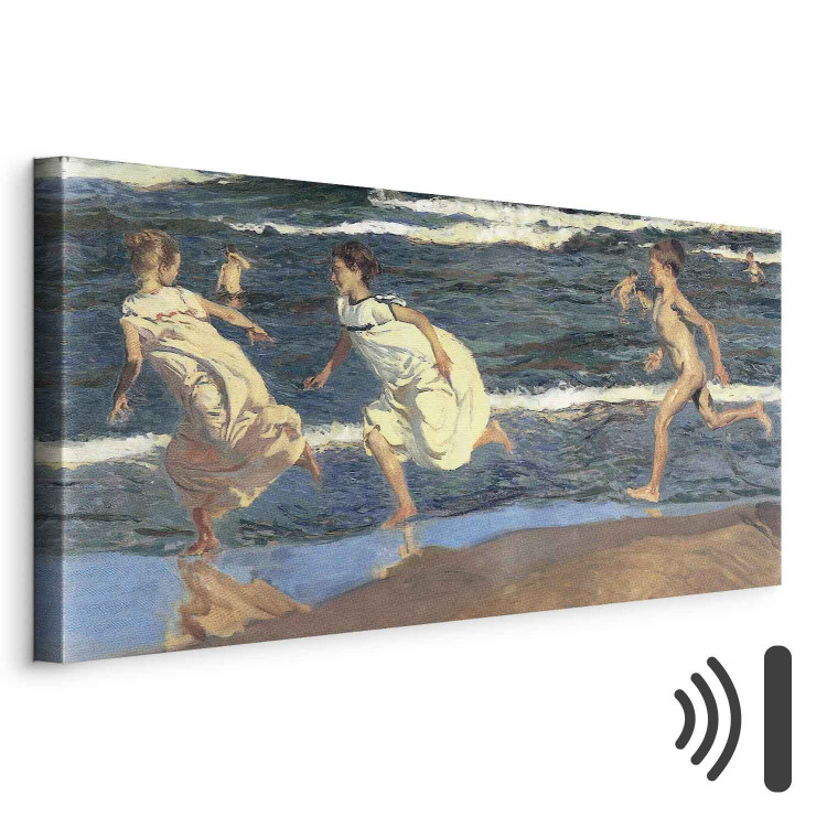 Reproduction Painting Running along the Beach 152291 additionalImage 8