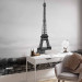 Wall Mural Urban Architecture of Paris - Black and White Eiffel Tower in Retro Style 59891 additionalThumb 4