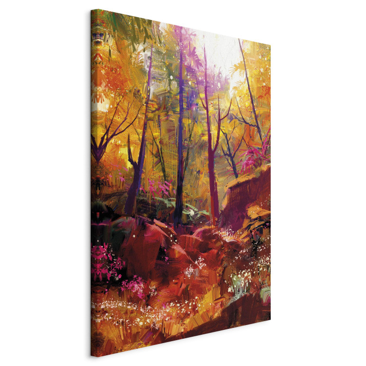 Canvas Art Print Painted Forest            88691 additionalImage 2