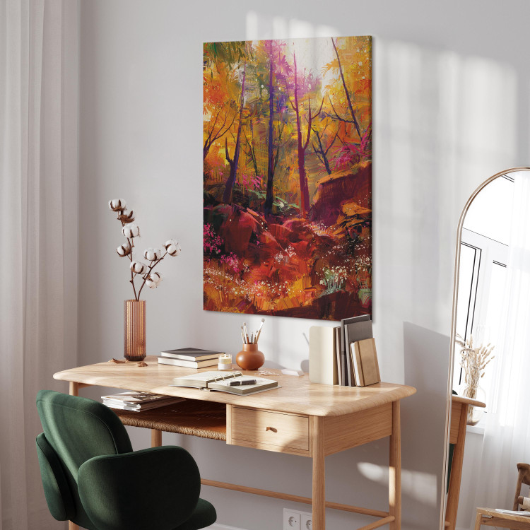 Canvas Art Print Painted Forest            88691 additionalImage 4