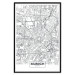 Poster Munich Map - black and white map of the German city on a light background 114402 additionalThumb 24