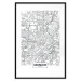 Poster Munich Map - black and white map of the German city on a light background 114402 additionalThumb 15