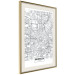 Poster Munich Map - black and white map of the German city on a light background 114402 additionalThumb 2