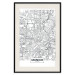 Poster Munich Map - black and white map of the German city on a light background 114402 additionalThumb 18