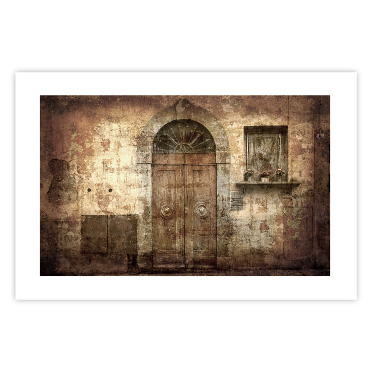 Wall Poster Postcard from Italy - urban architecture shot inspired by vintage style 116702 additionalImage 25