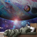 Photo Wallpaper A ball on a colorful background - an abstract composition perfect for a teen room 117502 additionalThumb 2
