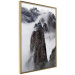 Poster Rocks in the Clouds - Scandinavian landscape with mountains in fog 118502 additionalThumb 12