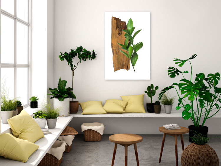 Canvas Print Plant zodiac: Sagittarius - minimalist, botanical composition 122602 additionalImage 3