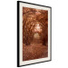 Wall Poster Fulfilled Dreams - autumn forest landscape with falling leaves 123902 additionalThumb 3