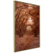 Wall Poster Fulfilled Dreams - autumn forest landscape with falling leaves 123902 additionalThumb 12